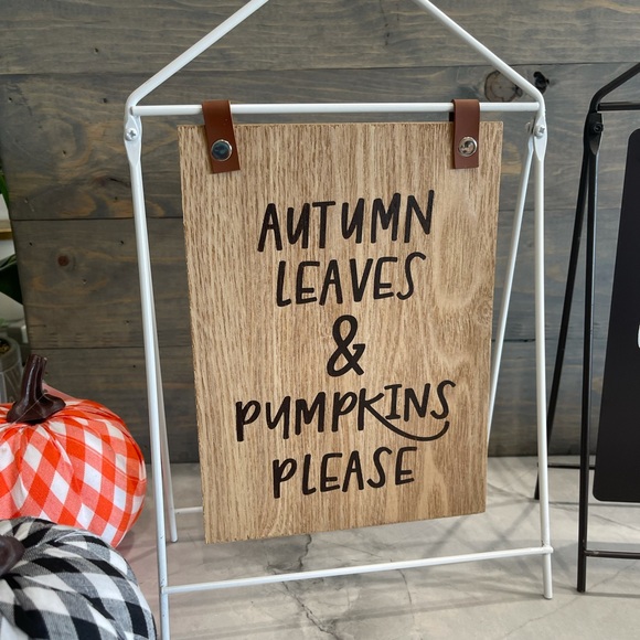 - 2 pack of Fall Reversible signs- home decor - Picture 6 of 12